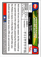 2008 Topps Kaz Matsui #25