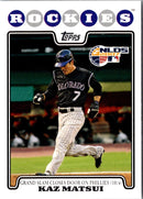 2008 Topps Kaz Matsui
