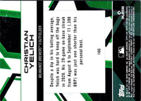 2021 Topps Christian Yelich #166