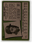 1971 Topps Dave May
