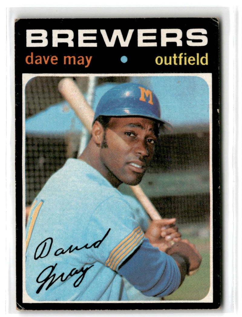 1971 Topps Dave May