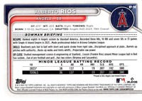 2024 Bowman Prospects Alberto Rios #BP-98