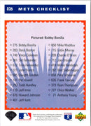 1993 Upper Deck Gold Hologram Bobby Bonilla