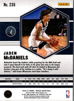 2020 Panini Mosaic Jaden McDaniels #235 Rookie