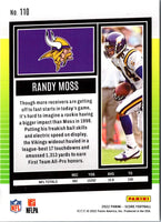 2022 Score Randy Moss #110