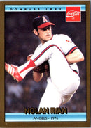 1992 Donruss Coca-Cola Nolan Ryan Nolan Ryan