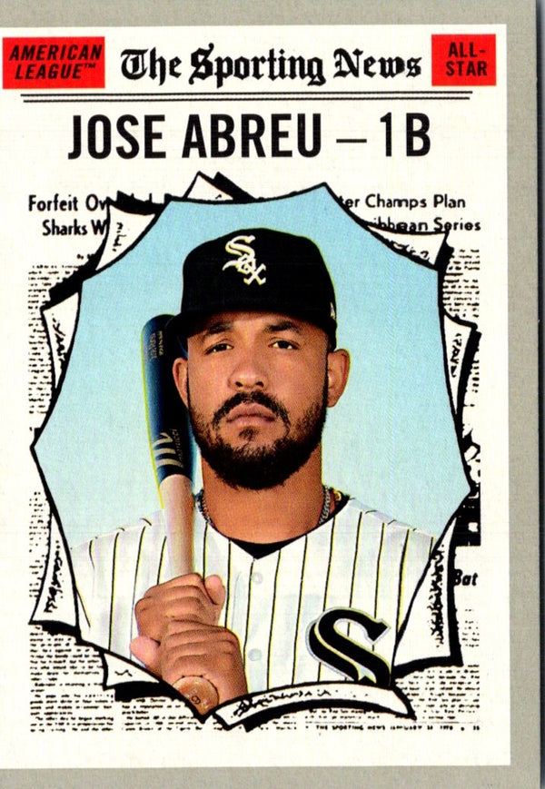 2019 Topps Heritage Jose Abreu #352