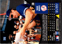 1996 Pinnacle Foil Wade Boggs #215