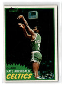 1981 Topps Nate Archibald