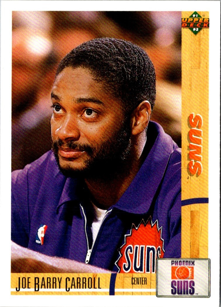 1991 Upper Deck Joe Barry Carroll