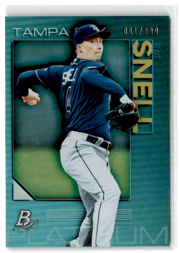 2020 Bowman Platinum Blue Blake Snell #61 /299