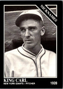 1992 Conlon Collection TSN Carl Hubbell