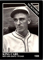 1992 Conlon Collection TSN Carl Hubbell #552
