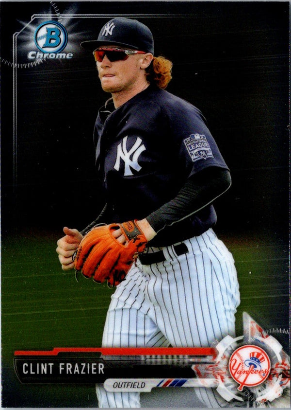 2017 Bowman Chrome Prospects Clint Frazier #BCP16