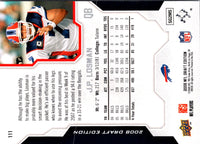 2008 Upper Deck Draft Edition J.P. Losman #111