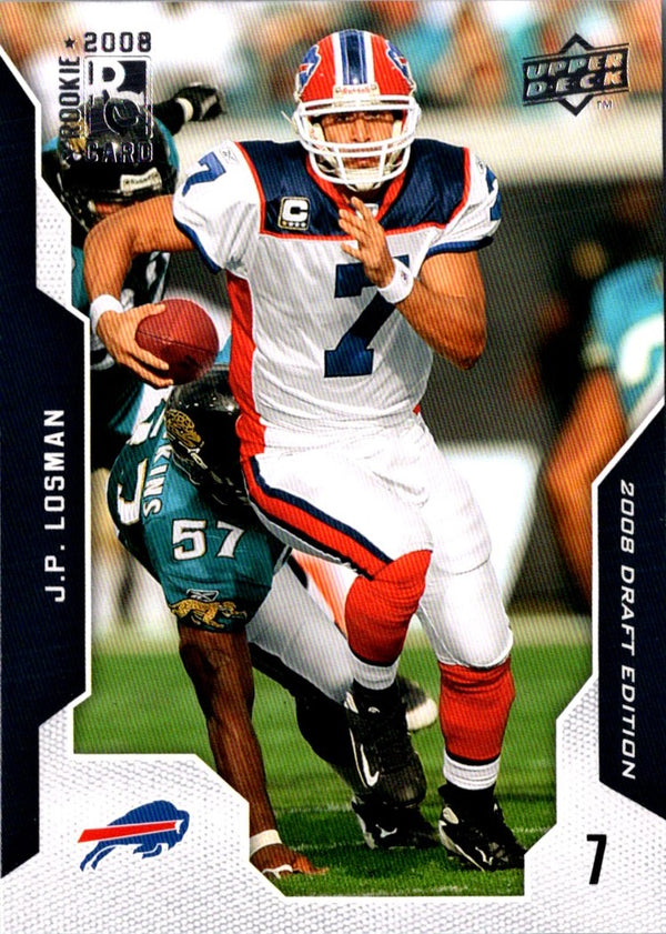 2008 Upper Deck Draft Edition J.P. Losman #111