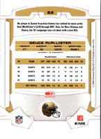 2008 Leaf Rookies & Stars Deuce McAllister #62