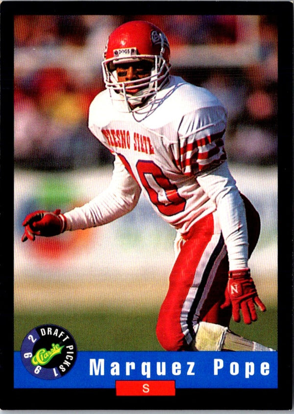 1992 Classic Marquez Pope #81