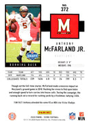 2020 Score Red Anthony McFarland Jr.