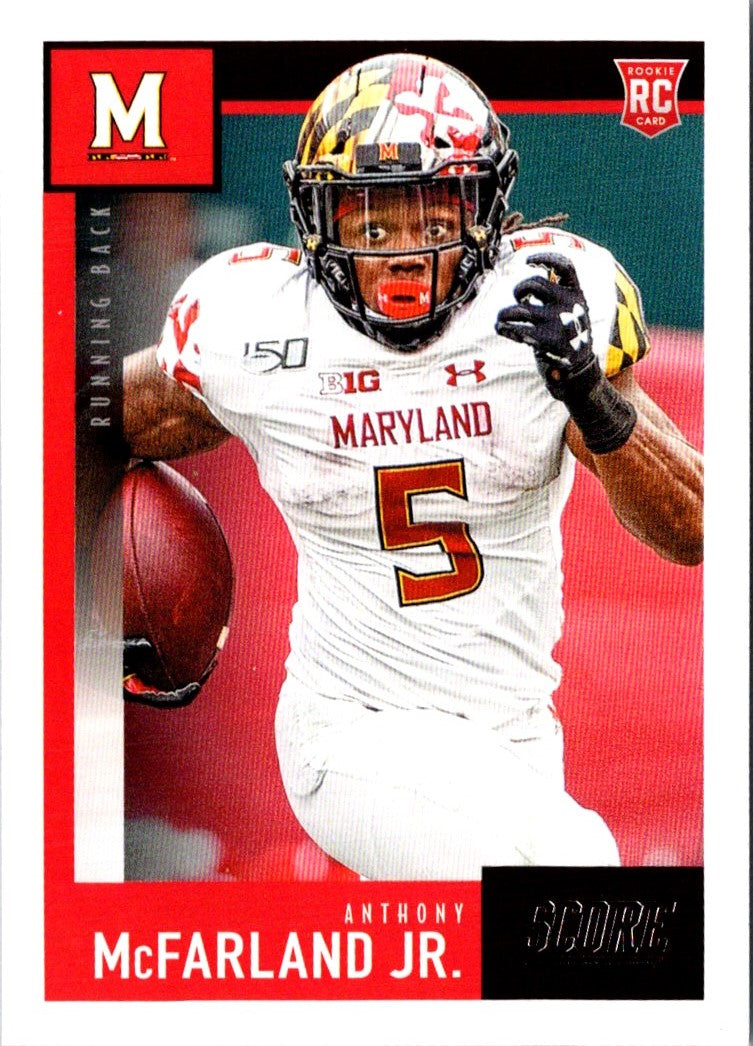 2020 Score Red Anthony McFarland Jr.