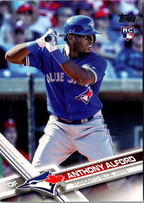 2017 Topps Update Anthony Alford #US92 Rookie
