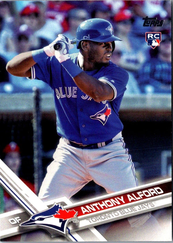 2017 Topps Update Anthony Alford #US92 Rookie