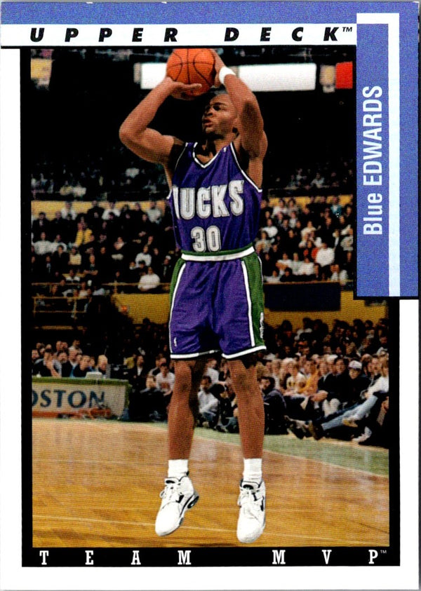1993 Upper Deck Team MVP Blue Edwards #TM15