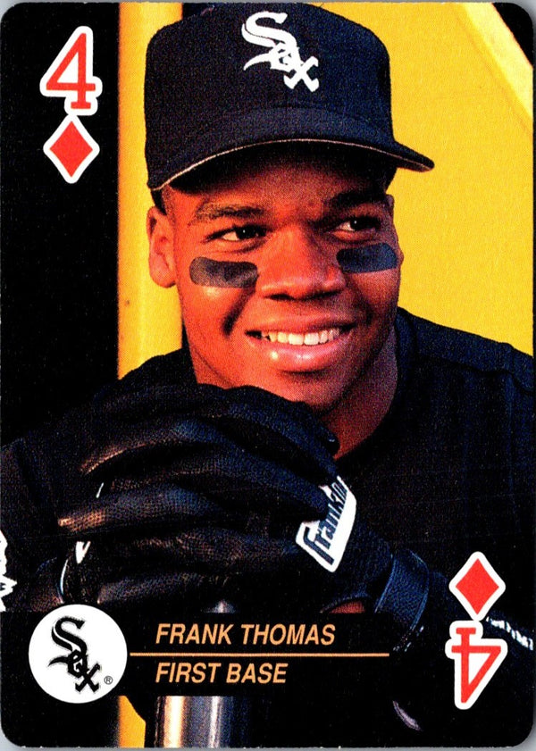 1992 U.S. Playing Card Co. Baseball Aces Frank Thomas #4