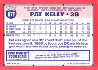 1991 Topps Traded Pat Kelly #67T Rookie