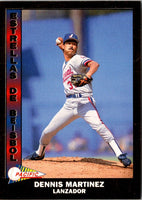 1993 Pacific Spanish Gold Estrellas Dennis Martinez #5