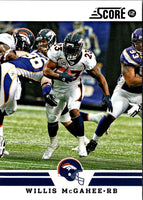2012 Score Willis McGahee #187