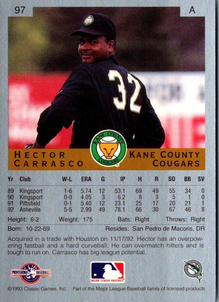 1993 Classic Best Hector Carrasco