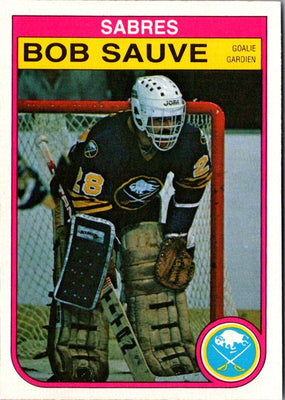 1982 O-Pee-Chee Bob Sauve #34