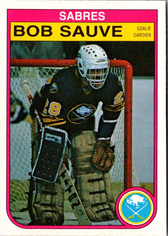 1982 O-Pee-Chee Bob Sauve #34