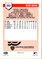 1991 Line Drive AAA Bobby Moore #343