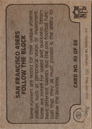 1978 Fleer Team Action Stickers San Diego Chargers Helmet