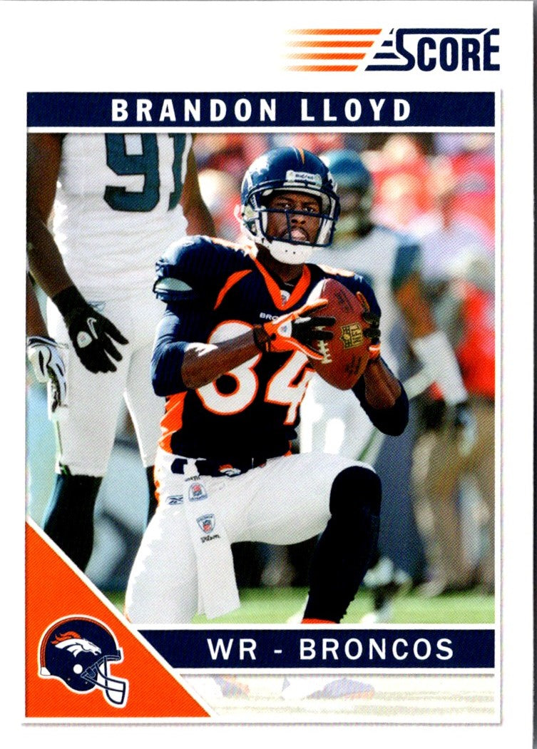 2011 Score Brandon Lloyd