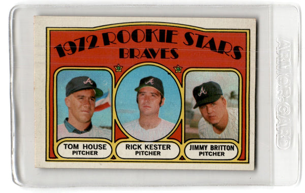 1972 Topps Braves Rookies - Tom House/Rick Kester/Jimmy Britton #351 Rookie