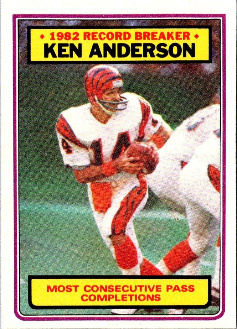 1983 Topps Ken Anderson