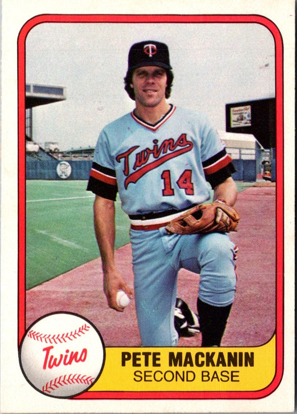 1981 Fleer Pete Mackanin #565