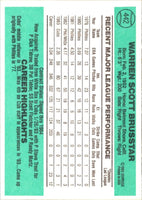 1984 Donruss Warren Brusstar #442