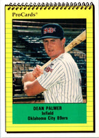 1991 ProCards Dean Palmer #187