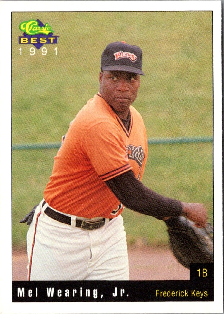 1991 Classic Best Frederick Keys Mel Wearing Jr.
