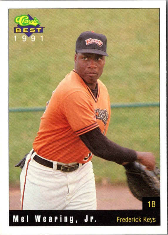 1991 Classic Best Frederick Keys Mel Wearing Jr. #20