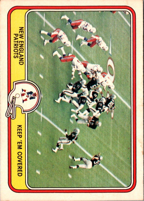 1981 Fleer Team Action New England Patriots Defense #32