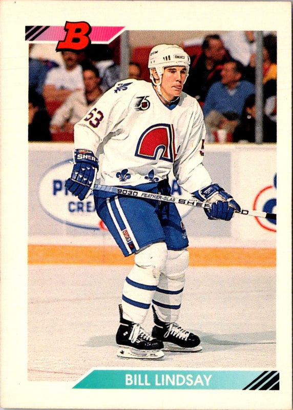1992 Bowman Bill Lindsay #404 Rookie