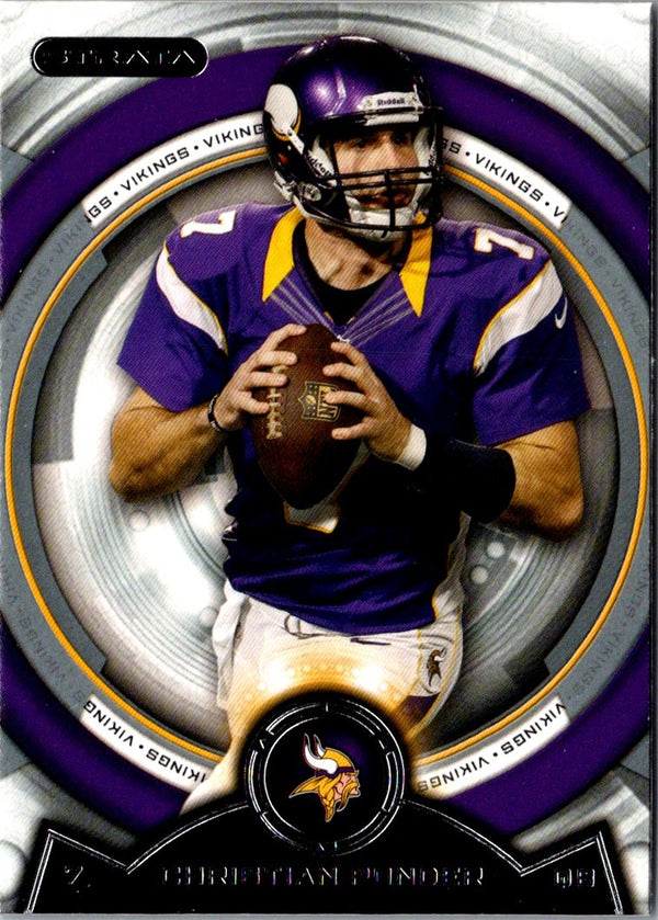 2013 Topps Strata Christian Ponder #53