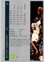 1992 Classic Draft Robert Horry #33