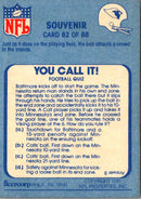 1981 Fleer Team Action Souvenir (Crowd)