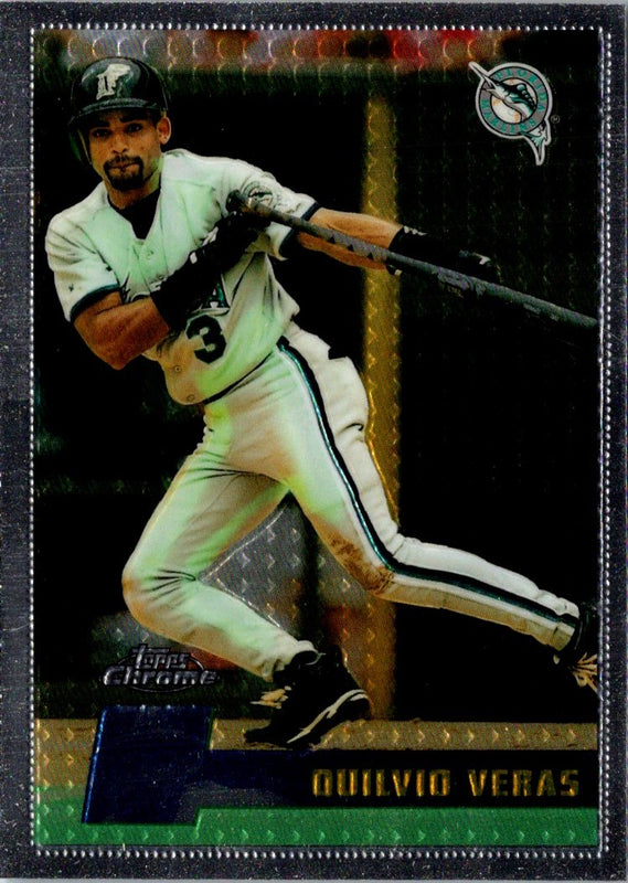 1996 Topps Chrome Quilvio Veras #40